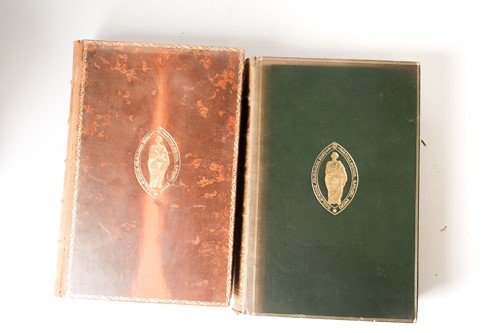 Lot 275 - A collection of decorative leather bindings...
