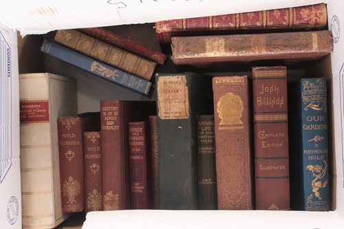 Lot 273 - A collection of books relating to gardening,...