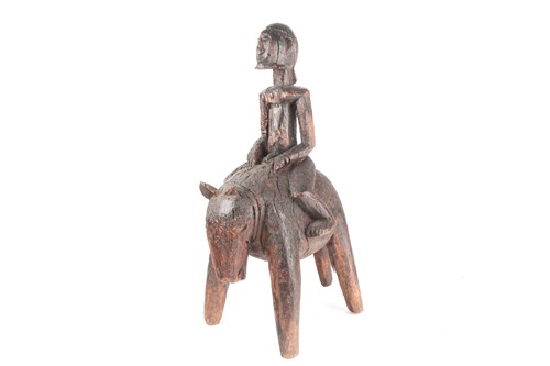 Lot 169 - A Dogon N'Duleri equestrian male figure, Mali,...