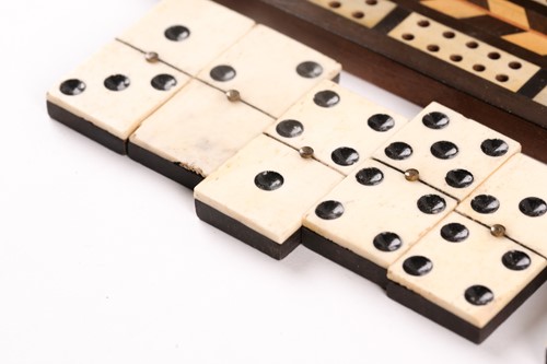 Lot 364 - A Victorian Circassian walnut and ebonized...