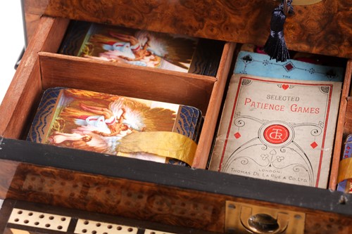 Lot 364 - A Victorian Circassian walnut and ebonized...