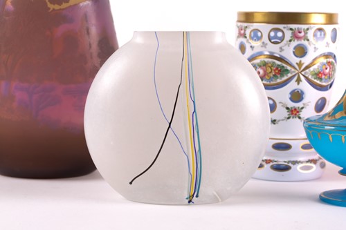 Lot 242 - Bertil Vallien for Kosta Boda 'Rainbow' vase,...