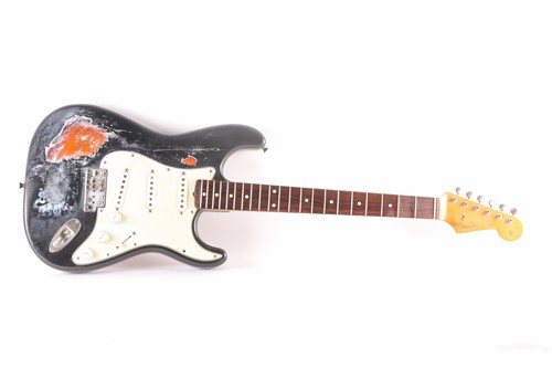 Lot 308 - A Japanese Fender Stratocaster electric guitar...