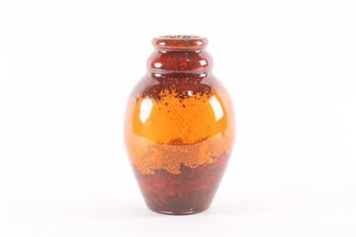 Lot 511 - Muller Freres art glass double gourd vase with...