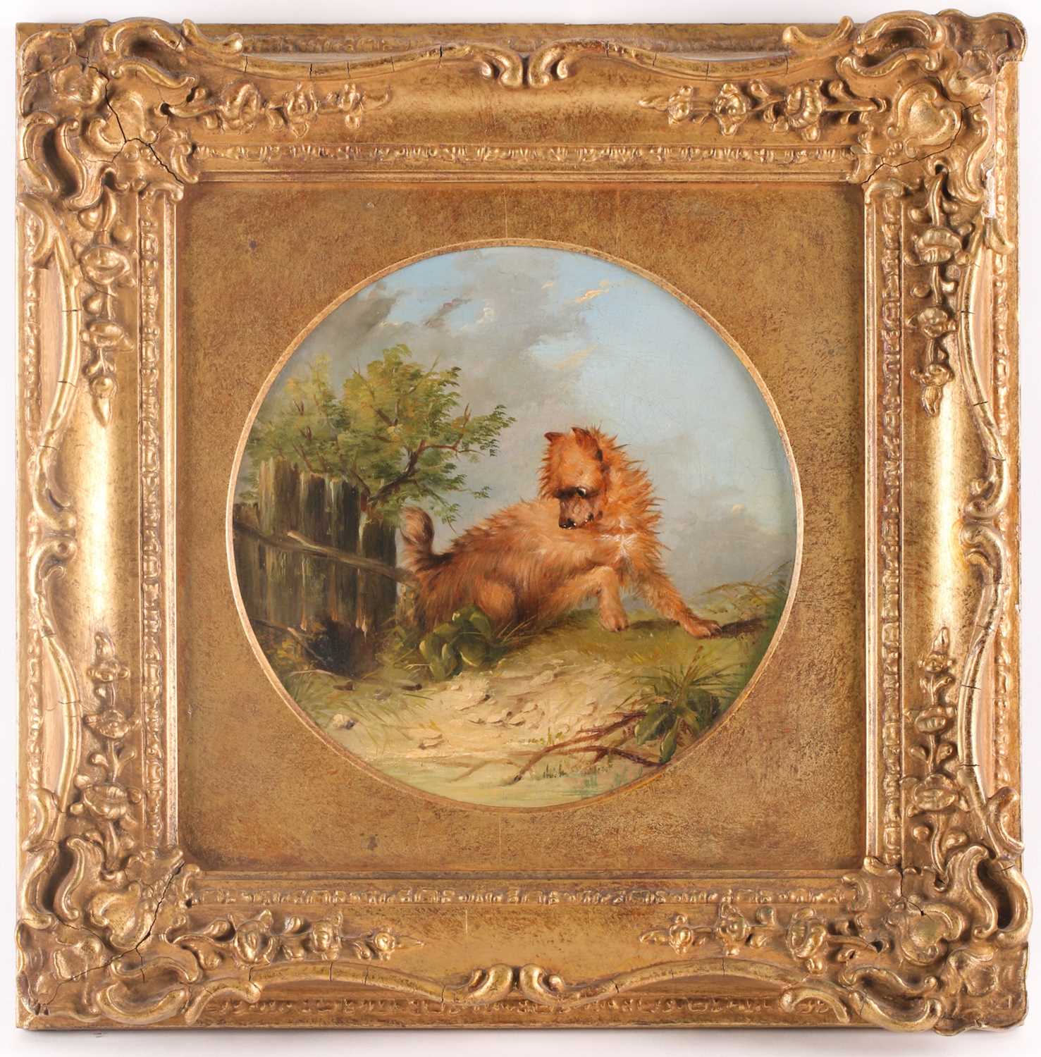 Lot 22 - Circle of George Armfield (1808-1893), Terrier...
