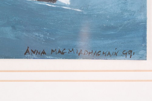 Lot 14 - Anna MacMiadhachain, Sea Dreams, acrylic on...