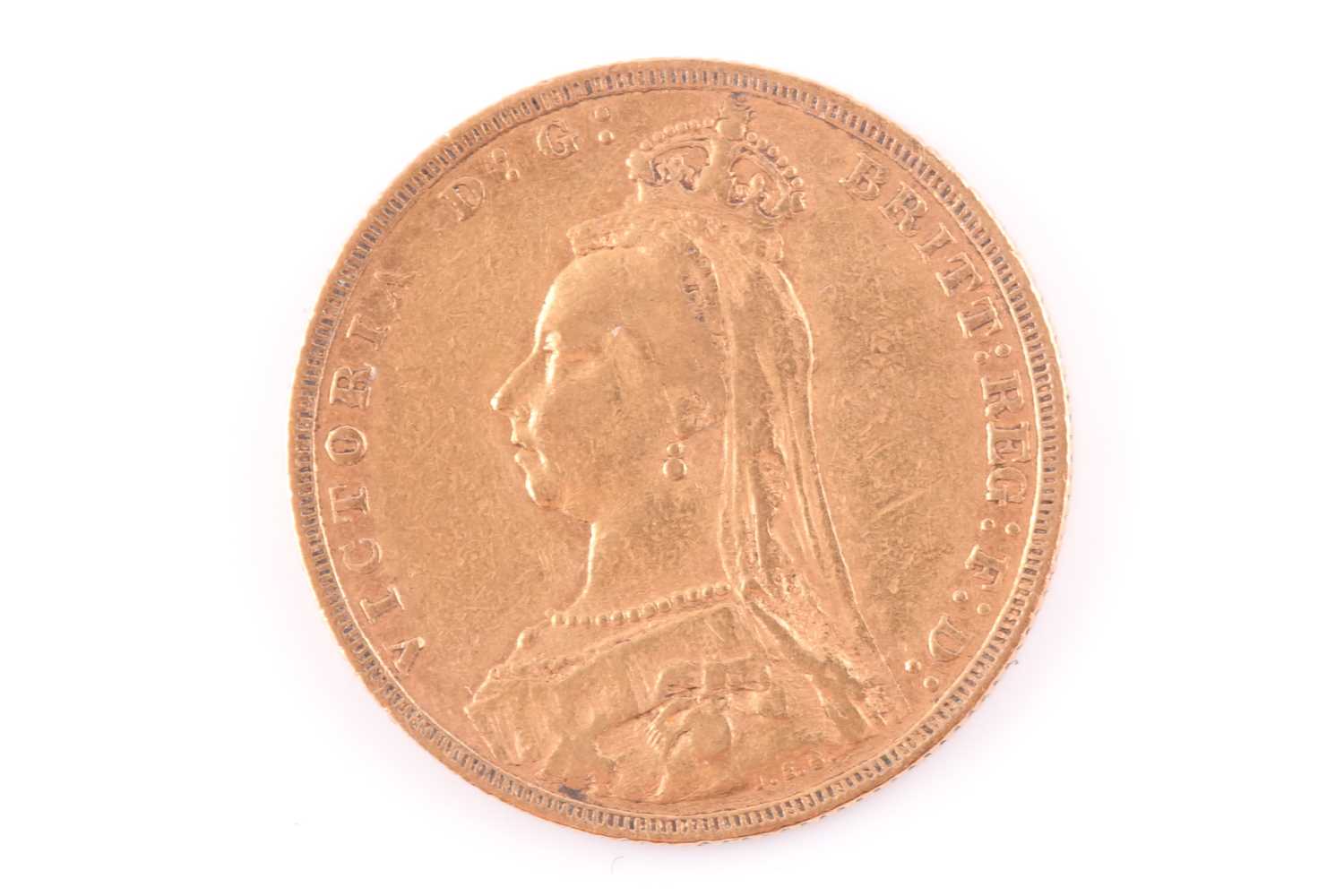 Lot 321 - A Victorian sovereign, Jubilee head, 1888.