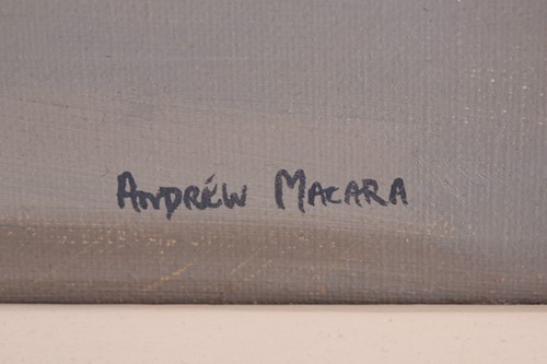 Lot 32 - Andrew T Macara (b.1944), 'Tuscany, June', oil...