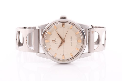 Lot 529 - An Omega Seamaster automatic stainless steel...