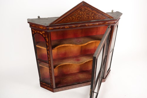 Lot 301 - A 19th-century Dutch mahogany and marquetry...