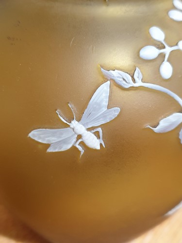 Lot 515 - A Thomas Webb & Son cameo glass vase, 19th...