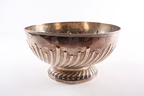 Lot 380 - A Victorian trophy bowl of Irish interest....