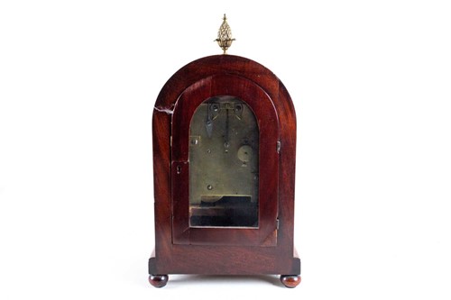 Lot 403 - A George III period mahogany cased mantle...