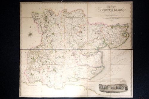Lot 425 - Greenwood, C. & J: 'Map of the County of Essex...