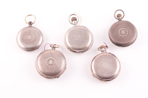 Lot 515 - Favre - Leuba. A silver open faced pocket...