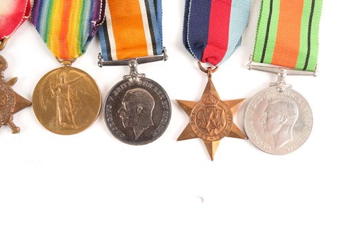 Lot 462 - A WWI Campaign, Victory Medal and 1914-1918...