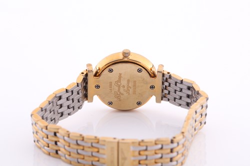 Lot 526 - Longines. A ladies gilt metal 'La Grande...