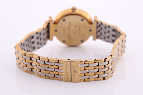 Lot 526 - Longines. A ladies gilt metal 'La Grande...