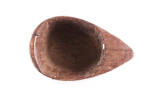Lot 235 - A Fang mask, Gabon, the forehead with a...
