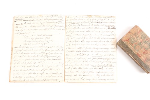 Lot 503 - An early 19th century diary, probably...