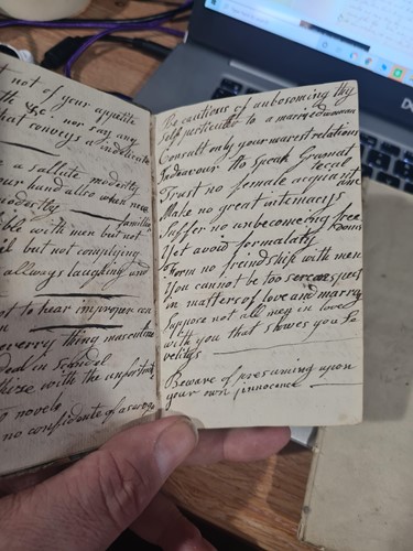 Lot 503 - An early 19th century diary, probably...