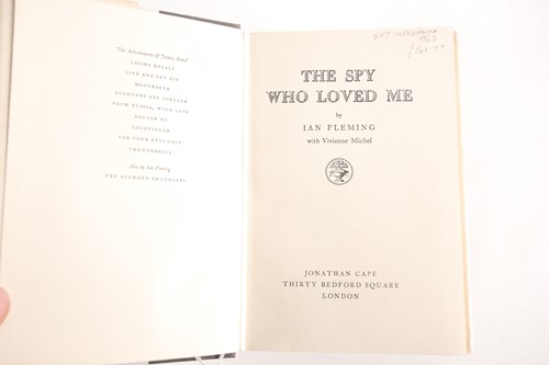 Lot 396 - Fleming, Ian; four Jonathan Cape first edition...
