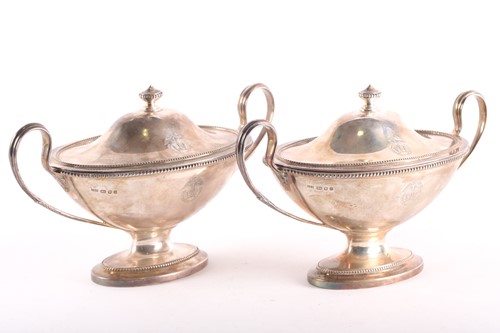 Lot 326 - A pair of mostly early 19th century...