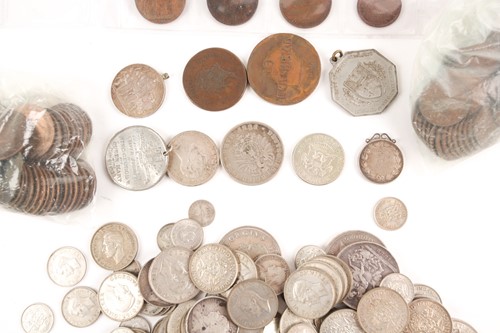 Lot 310 - A quantity of UK silver content coins,...