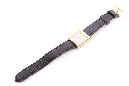 Lot 365 - Chopard. An Ice Cube wristwatch. the square...