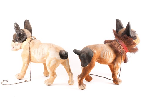 Lot 224 - A Papier-mâché French Bulldog in the manner of...