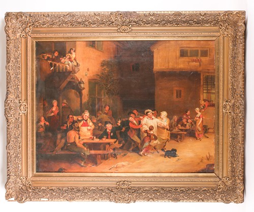 Lot 45 - Manner of David Teniers, a large 19th-century...