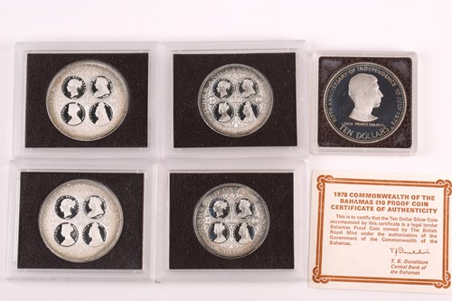 Lot 331 - Two sets of Turks & Caicos Islands 50 crowns &...