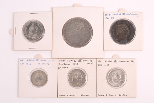 Lot 357 - Coins of the British Isles - George III,...