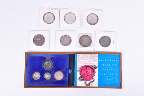 Lot 222 - World silver coins comprising a Viennese...