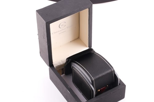 Lot 401 - A Christopher Ward gold plated automatic...