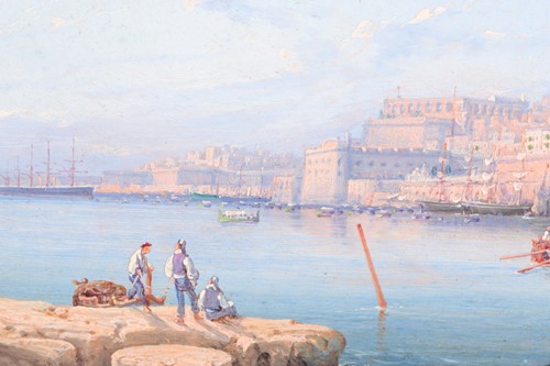 Lot 40 - Girolamo Gianni (1837-1895) Italian, 'View of...