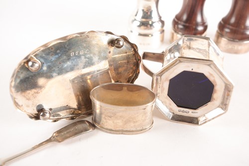 Lot 292 - A late Victorian silver four-section toast...
