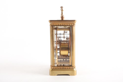 Lot 159 - An early 20th-century French 8-day alarm...