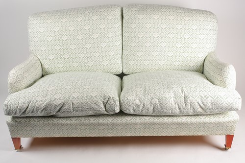 Lot 127 - Howard & Sons "Bridgwater" two-seater sofa....
