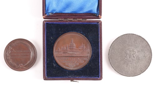 Lot 375 - A British Historical Medal - The Death of...