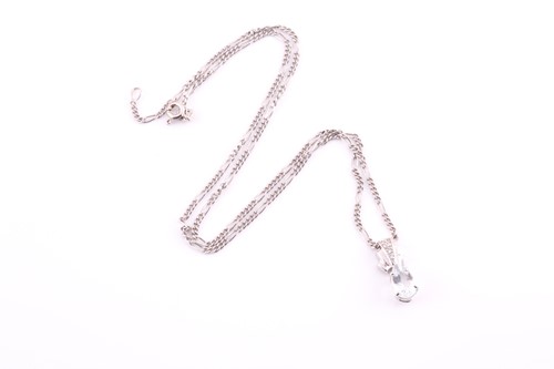Lot 55 - An aquamarine and diamond pendant, the...