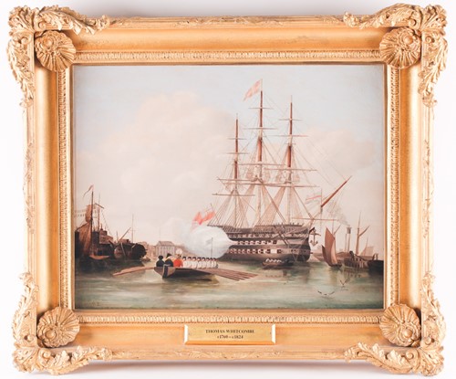 Lot 34 - Manner of Thomas Whitcombe (c.1763-1824), a...