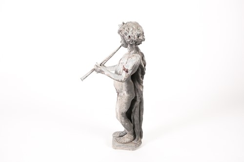 Lot 177 - An early 20th cast lead garden statue of a...
