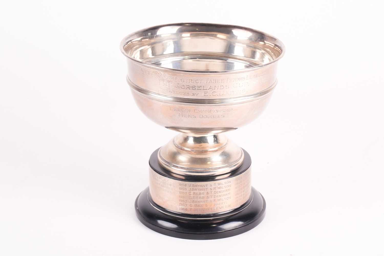 Lot 314 - A 1930s silver circular presentation bowl,...