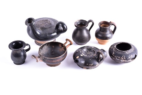 Lot 235 - A group antiquities, 4th century BC and later,...