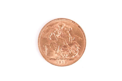 Lot 314 - A George V gold sovereign, 1912