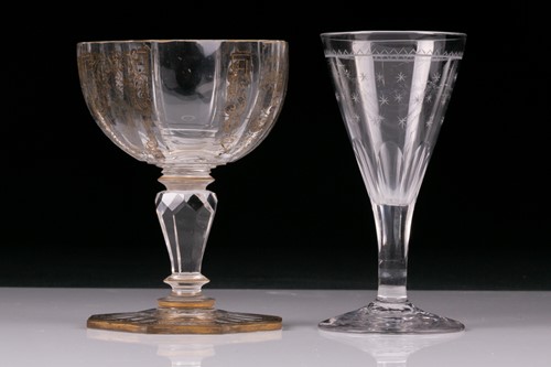 Lot 294 - A Lobmeyr glass sundae dish, 19th century,...