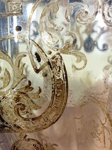 Lot 294 - A Lobmeyr glass sundae dish, 19th century,...
