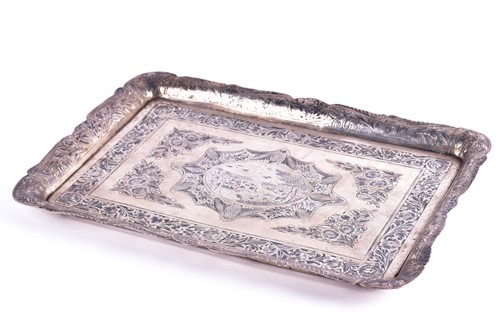 Lot 301 - An early 20th-century Eastern white metal...