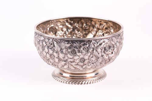 Lot 289 - A late 19th century American sterling silver...